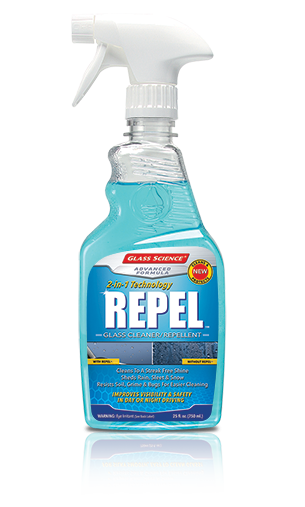 Repel Glass Cleaner 25oz